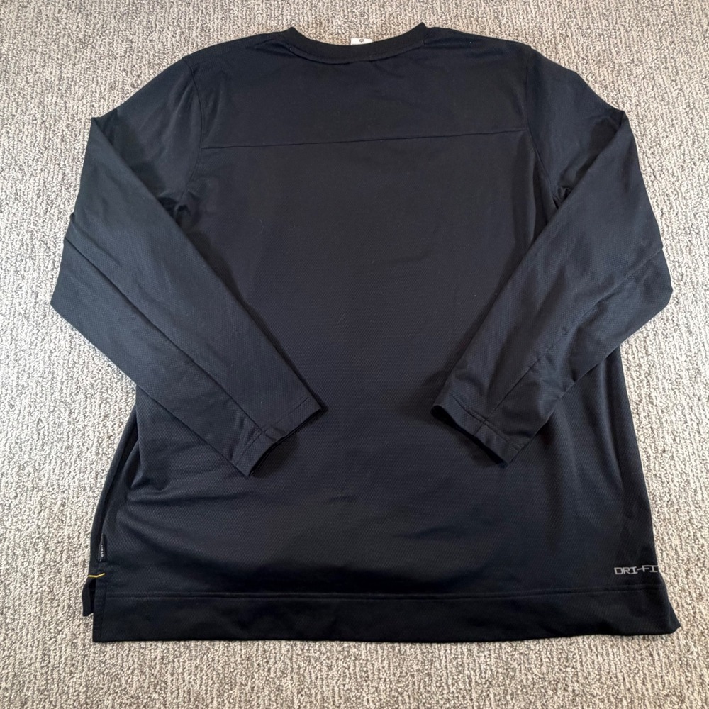 Nike Iowa Hawkeyes On-Field Top Mens 2XL Black Dri-FIT Long Sleeve DN5767-010 - Picture 9 of 12